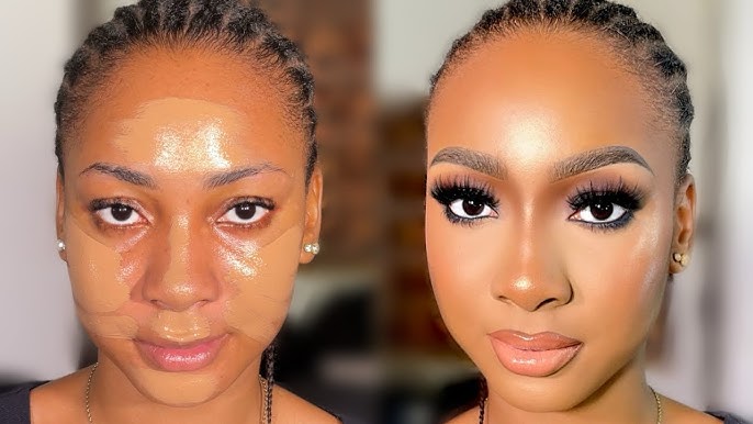 Makeup transformation